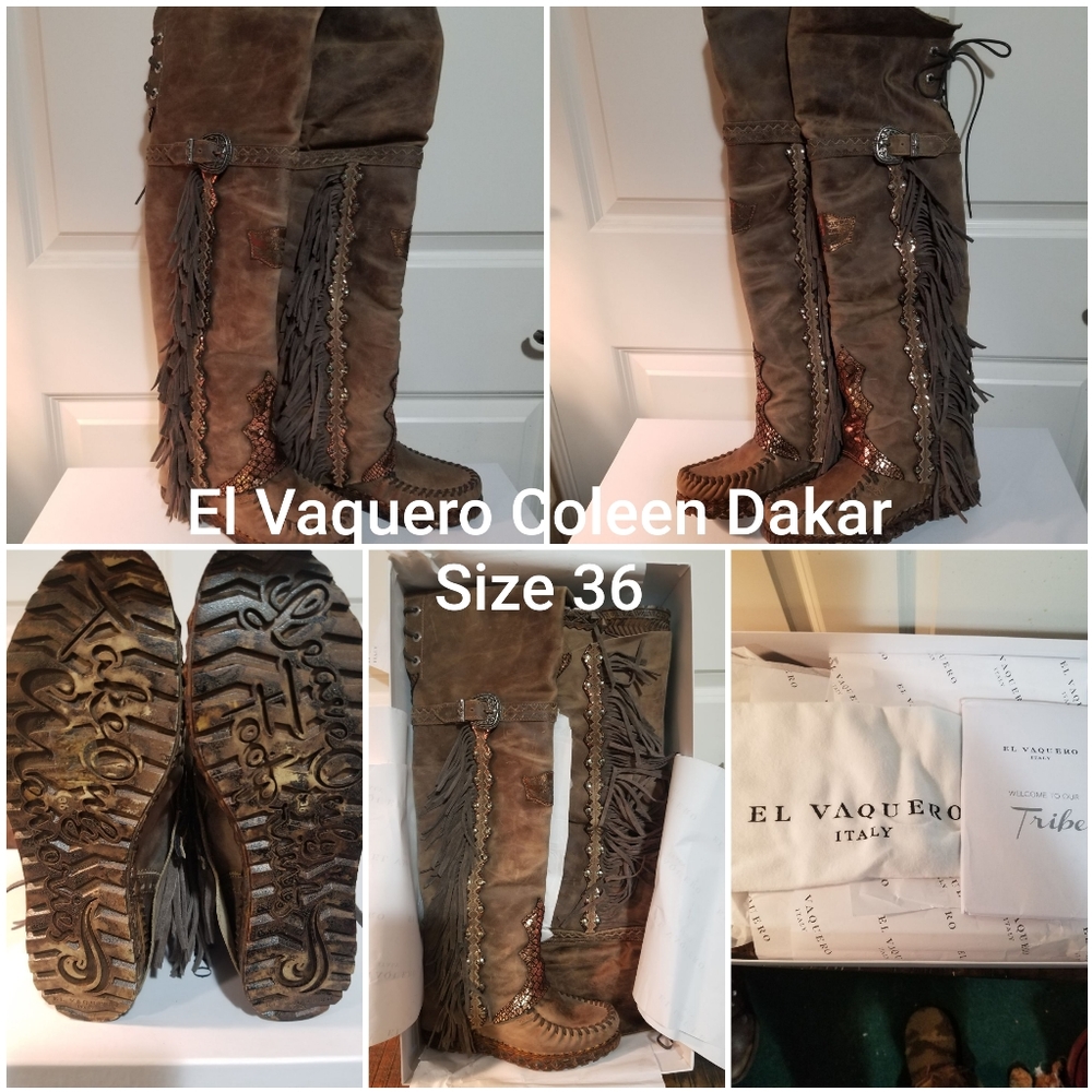 El Vaquero Coleen Dakar Size 36 New in Box